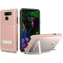 for LG G8 Brushed Case w/Magnetic Kickstand ROSE GOLD - $5.86