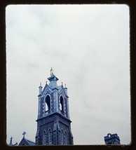 1957 Cathedral Immaculate Conception Vermont Red-Border Kodachrome Stereo Slide - £2.72 GBP