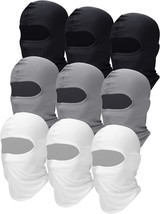 Satinior 9 Pcs.Ski Mask For Men Full Face Shiesty Helmet Mask Balaclava ... - £34.04 GBP