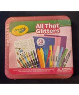 All That Glitters Crayola Art Case Coloring Set 50 Piece Kids Gift Crayo... - £18.43 GBP