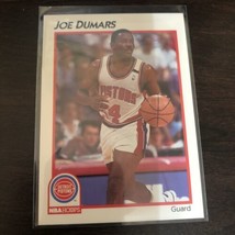 1991-1992 McDonald&#39;s NBA Hoops Joe Dumars #11 Detroit Pistons Basketball Card - £0.78 GBP