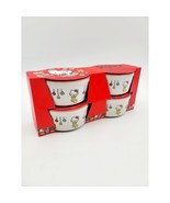 Hello Kitty Ramekins, Christmas Holiday Set of 4 Ornaments Design NWT - $29.99