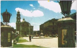 Postcard Plaza De Santo Domingo Mexico - $3.95