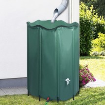 Rain Water Tank Dark Green PVC Large Collapsible - €213,64 EUR