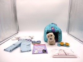 American Girl Coconut Puppy First Version Pet with Book and Coconut Outf... - $43.56