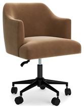 Austanny - Warm Brown - Home Office Desk Chair - $113.00