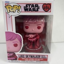 Funko Pop! Star Wars: Valentines - Luke Skywalker &amp; Grogu Vinyl Figure - £11.26 GBP