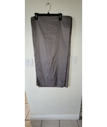 GRAY POLYESTER SHOWER CURTAIN - £5.53 GBP