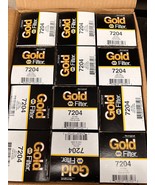 12 NAPA GOLD OIL FILTERS 7204 NEW - £39.44 GBP
