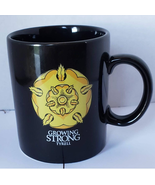 Game of Thrones HBO 10OZ Black Ceramic Embossed Coffee Mug - £7.76 GBP