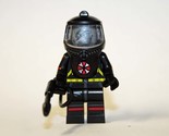 Black Hazmat Zombie Virus suit Custom Minifigure - £3.45 GBP