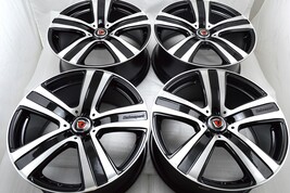 New DDR RT8 18x8 5x114.3 40mm Black Polished Finish 18" Rims Wheels (Set... - $839.00