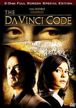 The DaVinci Code (DVD, 2006, 2-Disc Set, Special Edition, Full Frame Ed sealed - £1.79 GBP