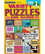 PennyPress VARIETY PUZZLES and Games, April 2021, BOOK/MAGAZINE, NEW - £3.22 GBP