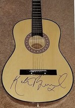 Kate Beckinsale Signed Acoustic Guitar Sexy Actress Underworld Van Helsing Jsa - £394.08 GBP
