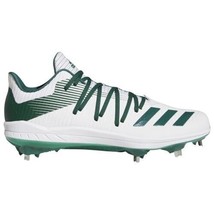 Adidas Men&#39;s Adizero Afterburner 6 Metal Baseball Cleats Green White Size 9.5 - £79.92 GBP