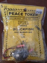 Peace Token -PBL Blackfish EGG SINKER RIG SIZE 3/0 5oz - €3,42 EUR