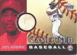 2000 Upper Deck Game Ball Vladimir Guerrero BVG Expos - £3.81 GBP