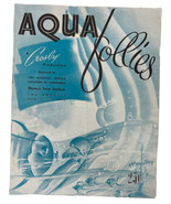 Vintage 1946 Olympic Swim Stadium Program &quot;AQUA FOLLIES&quot; Program Magazine - £58.84 GBP