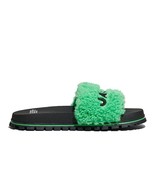 Marc Jacobs The Teddy Slide – Fluffy Green - $1,822.64 MXN