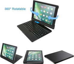 Wireless Bluetooth Keyboard case Compatible With iPad 2017//Air/Air 2/Pro 9.7&quot; - £31.07 GBP