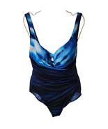 Miraclesuit  Swimwear Slimming Sanibel One Piece Suit Swimsuit Blue  14 - $45.92