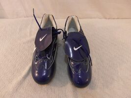 Adult Men's Nike Zoom Air Baseball Blue White 13.5 Lace Up Cleats 33638 - $29.17