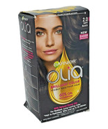 Garnier Olia Permanent Hair Color 2.0 Soft Black Oil Powered Distressed Pkg - $13.69 CAD