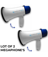 Megaphone Portable 300 Yard Range Bullhorn Siren for Coaches,Trainers,SO... - €26,23 EUR