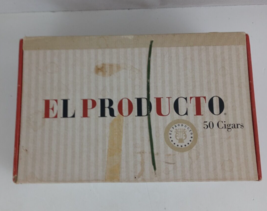 El Producto Bouquets Cigar Box Vintage Consolidated Cigar CO. New York - £6.55 GBP