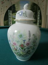 AYNSLEY Compatible with England Wild Tudor Pattern Covered URN VASE in O... - $143.07