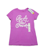 Cat &amp; Jack NWT Girls T Shirt ~ Sz M 7/8 ~ Purple ~ Short Sleeve  - £5.65 GBP