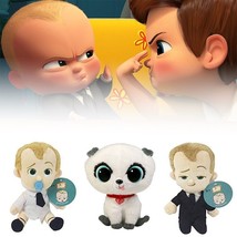 CS The Boss Baby Cartoon Movie Figure Plush Doll Toy Tim Leslie Collection Toy G - £31.00 GBP