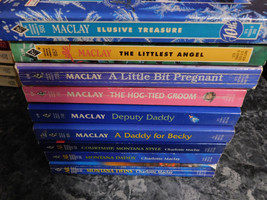 Harlequin Silhouette Charlotte Maclay lot of 11 Contemporary Romance Paperbacks - £10.18 GBP