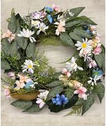 20&quot; Eucalyptus Wreath Green Front Door Farmhouse All Season Decor - $414.51 MXN