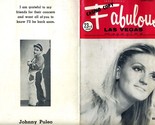 Jack Cortez FABULOUS Las Vegas Magazine 1970 Ella Fitzgerald Buddy Hackett - $20.97