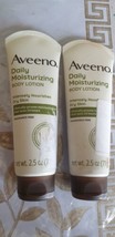 2-Pack AVEENO Daily Moisturizing Body Lotion Intensely Nourishes dry skin 2.5 oz - £9.00 GBP