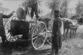 World War One Travelling Mess Preparation Wagon for French Soldiers - Art Print - £17.57 GBP+