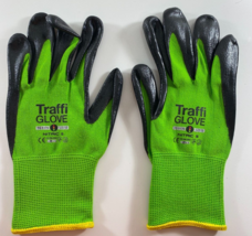 Traffi Rubber Knit Gloves NITRIC 5 TG5170 Size 10 FREE SHIPPING - £13.23 GBP