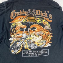 Vintage Crabby Dick&#39;s Choppers Bike Motorcycle Tshirt Men&#39;s 2XL - $132.95
