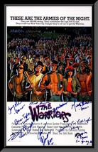 The Warriors cast signed movie poster - £589.76 GBP