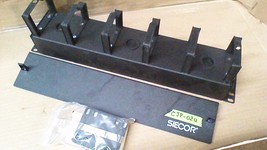 (NEW) SIECOR CJP-02U FIBER OPTIC CABLE MANAGEMENT CABINET / PANEL INSERT - $8.59