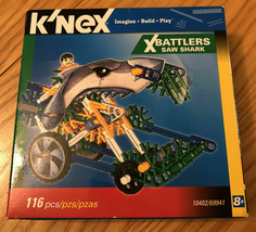 K&#39;NEX X Battlers Saw Shark 116 Piece - $15.79
