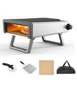 Pizza Oven Outdoor, 12 inch Gas Pizza Oven Propane for Outside Travel, C... - $3,199.37 MXN