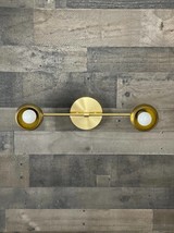 Mid-Century Brass Eyeball Umbrella Wall Chandelier Light Vanity Mirror Page-
... - £112.48 GBP