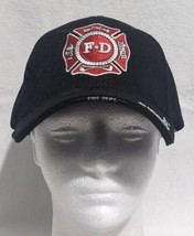 Rapid Dominance Military Clothing Fire Department Adjustable Hat Black Acrylic - £14.31 GBP
