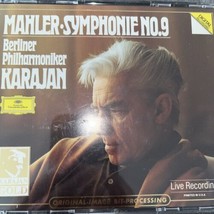 MAHLER - Symphony 9 - 2 CD - Live - Herbert von Karajan - Deutsche Grammophon - £9.53 GBP
