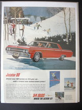 Vintage Oldsmobile Jetstar 88 Color Advertisement - 1964 Olds Jetstar 88 Ad - $12.99