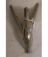 VTG SWAN CHROME HOOD ORNAMENT COLLECTOR  TRUCK/RAT ROD/AUTO Large 7 1/4&quot;... - €60,01 EUR