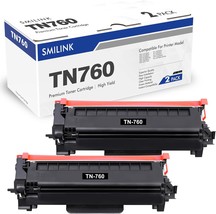 TN760 Toner for Brother Printer Compatible for Brother TN 730 TN 760 TN730 MFC L - £55.79 GBP